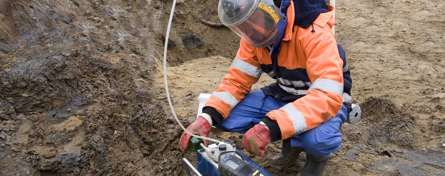 Surveillance pour un chantier SNPE chantier de réhabilitation de sols pollués