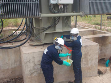 Evaluation de l’état environnemental et de la gestion des matières dangereuses de centrales thermiques et sous-stations de distribution d’électricité