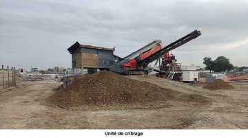 Une pollution concentrée en plomb des sols