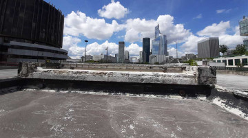 Une réhabilitation en milieu urbain très dense