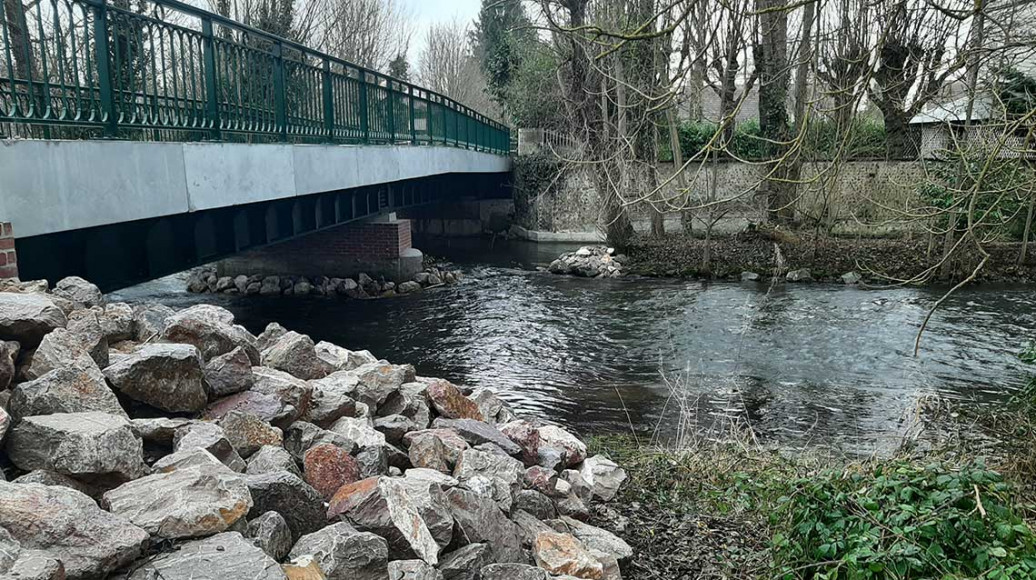 Réhabilitation du pont de la Grosse Aulne à Arnières-sur-Iton (27)