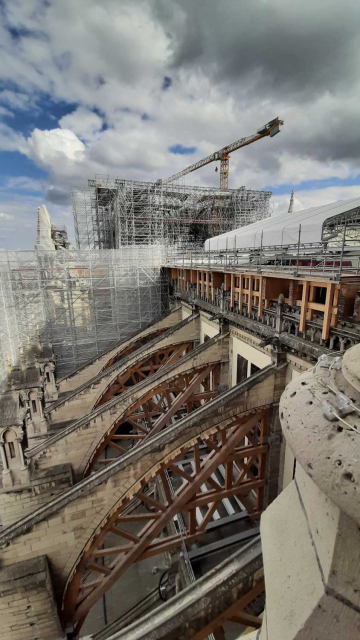 Mission de maîtrise d’œuvre plomb –  travaux de décontamination de Notre-Dame de Paris