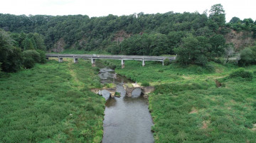 Effacement de barrages et restauration de la continuité écologique d'une vallée