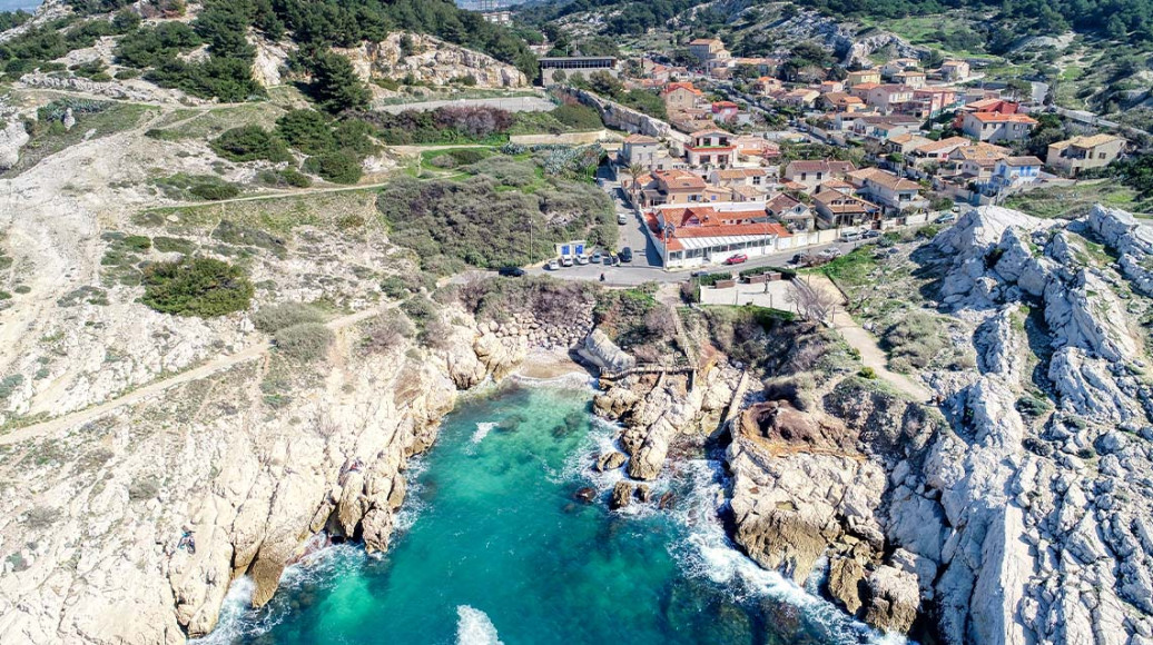 Mise en sécurité des dépôts de scories dans les Calanques de Marseille