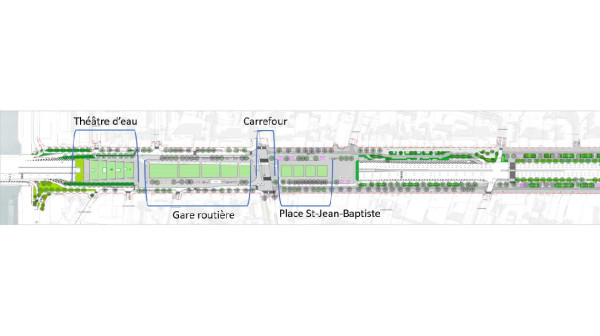 Une réhabilitation en milieu urbain très dense